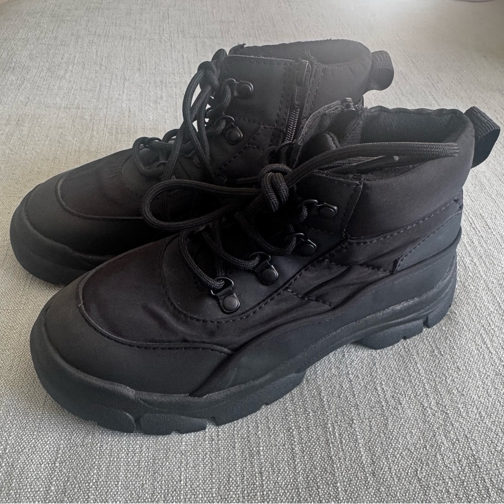 Black Zara Kids Shoes 10.5/11 size